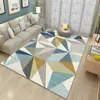 Carpets Modern Abstract Geometric Pattern Floor Mat Scandinavian Art Room Decor Bedroom Living Children's Non-slip Carpet Alfombra