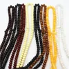 Strand Prayer Bracelet Resin Beads Tassel Accessories Hand Chain Elastic Multilayer Charm Bracelets Men Gifts Decoration