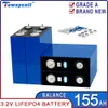 3.2V 155AH LIFEPO4 Bateria de lítio Fosfato de ferro 156ah Células recarregáveis ​​Power prismático RV PV BOOT SISTEMA DE SOLAR