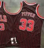 Rale Stitched Basketball 1 Jerseys 33 Pippen Jersey Dennis 91 Rodman All-Star Hardwoods Classic Retro Jersey