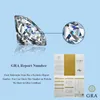 Loose Diamonds 100 Real D Stone 1ct 65 mm Laborn Diamond Gra certyfikowany moissanita premium kamień kamienia diamentowego tester 230505