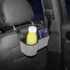 Nouveau nouveau luxe cristal voiture organisateur de stockage étanche siège arrière suspendu poubelle avec petite Table pratique Auto sac de rangement