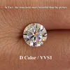 Diamanti sciolti Pietra di colore D reale al 100% 1,0 ct 6,5 mm Diamante cresciuto in laboratorio Certificato GRA Moissanita Premium Gemstone Pass Diamond Tester 230506