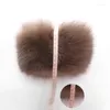 Scarves LaVelache Real Fur Collar Cuffs Big Natural Raccoon Winter Fashion