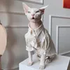 Sphynx – vêtements pour chat sans poils, chemise pour animaux de compagnie, Vintage britannique, Prince Earl, Devens Finks, printemps et été