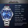 Wristwatches 2023 LIGE Men Watch 316L Steel Automatic Mechanical Tourbillon Clock Fashion 100M Waterproof Luminous Watches Movement