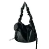 Вечерние сумки дизайнерская сумка для плеча для женщин модная кожа кожаная повседневная простая женская сумочка