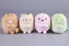 16 stuks/batch san x plush keychain speelgoed gevulde hanger sumikko gurashi kinderen babycadeau 8 cm