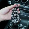 Upgrade Universal Bling Car Key Case For Women Rhinestone Car Accessories Diamond Key Chain Key Cover Holder Keyring For Bmw F10