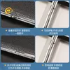 Smoking Pipes 20 Pack Leather Cigarette Case Fashionable Portable Split Compression Cigarette Case for Men