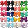 Hair Accessories 1PC 4''Double Bows With Elastic Black Band Children Ties Hairband For Girls