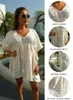 Maillots de bain pour femmes CGYY Femmes Beachwear Maillot de bain Swim Cape Beach Cover Up Dress Tunique d'été Saida Praia Sexy V Neck Bikinis 230506