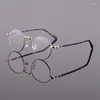 Zonnebrillen frames vintage ronde bril frame vrouwen mannen 2023 metaal retro clear eye optische recept bril brillen brillen brillen oculos