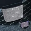 2024 Color Pu Leather Bil ratt täckning Set diamant Auto hjul täcker för lady flickor bling biltillbehör för kvinnor