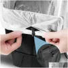 Car Cleaning Tools Waterproof Trash Can Bin Accessories Organizer Garbage Dump For Cars Storage Pockets Closeable Portable Drop Deli Dhikf