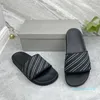 Projektant -Masowe suwaki pantofli Paris Slides Sandały Kapcie dla mężczyzn kobiety z oryginalnym pudełkiem Hot Designer Unisex Beach Flip Flip Flip