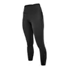 LL-098 High Rise Tight Yoga Pants with Pockets Soft Quick-drying Tummy Control Workout Running 4 Way Stretch Womens Power Flex Yoga Leggings