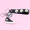 سلاسل المفاتيح نسخة صغيرة ديزي مفاتيح أزياء 2023 أحذية PVC هدية نساء الرجال حقيبة بيع القلادة في
