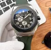 U1 Relógios masculinos AAA de alta qualidade Relógio mecânico automático de alta qualidade 44 mm 2813 Mostrador gradiente Luminoso à prova d'água Moda Negócios Relógios de pulso Montre De Luxe 4