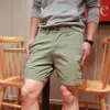 Erkek Şort Günlük Şort Erkek Pantolon Giyim Giyim Chino Şort Haki Sol Renk Erkekler Sokak Giyim Stil Kısa Homme Günlük Giyim 230506