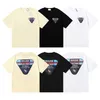 Erkek Tişörtleri 2023SS Racing Trophy Rhude T-shirt Erkek Kayıtlı Beyaz Kara Beyaz Top Tee Gevşek Rhude Kısa Kol Üstü Etiketler