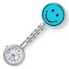 Montres de poche S Watch Fashion Cute Smile Quartz Clip-on Fob Reloj Bolsillo