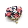 High Quality Women Coin Purses Vintage Japanese Mini Flower Cat Wallets Ladies Hasp Money Bags for Girls Female Change Pouch