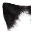 Opaski na głowę Uszy Wolf Regulowany pasek Pas Furry Animal Headband Cosplay Cosplay Fancy Fancy Dress Halloween Costume Akcesoria 230505