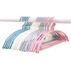 Organisation Nonslip Plastic Clothing Rack Dry Wet Support Hanger Vuxen Barn Kläder Torka Rack Badrumsskåp Space Saving Hanger