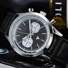 2023 New Mens Watch Quartz Luxury Navitimer B01 Dial Brand Chronograph Belt Steel Steel Bess Высококачественные наручные часы A19