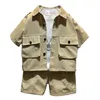 衣類セット男の子の服Tシャツショート衣装夏のカジュアルコスチューム子供230505