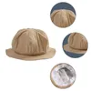 ベレー帽フロッピーベレー帽子帽子ジェリフィッシュバケツワイルド盆地折りたたみ可能な屋外のレジャーメイクアップガールゴーアウト