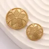 Bouton étoile rond en métal pour chemise manteau pull 15/18/20mm boutons dorés bricolage couture vêtements accessoires