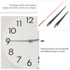 Horloges murales 10 ensembles pointeurs mouvement d'horloge aiguilles de remplacement