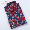 Женские блузки Рубашки SISHION Блузка с длинным рукавом со звездным цветочным принтом Хлопковая рубашка QY0441 Винтаж 5XL Большие размеры Топы женские 230506