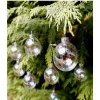 Glas hängande boll juldekorationer träd drop ornament iriscent boll stövlar sfär hem huscentrum hänge dekoration