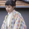 Vêtements ethniques traditionnel japonais hiver Haori Hanten veste pour femmes Vintage Cardigan coton chaud Kimono asiatique Folk Harajuku samouraï