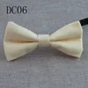 10*5 cm Kids Baby Bow Ties Supplies Hoofdtooi verstelbare kinderen Solid Color Party Bowtie Mode -accessoires