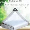 Shade 99% Sun Shading Rate Aluminum Foil Sunscreen Net Insulation Outdoor Balcony Roof Anti Aging