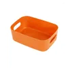 Boîtes de rangement Style japonais bureau boîte en plastique maquillage organisateur cuisine Snack panier