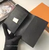 Designer Woman Wallet Card Holders Passportfodral Plånbok för kvinnor och män Högkvalitativa Original Box Flower Grid Checkers2018