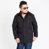 Herr Down Coat Jacket Fashion High QualTiy 13xlchest 185cm Fete Warm Winter -25 kan bära med huva plus storlek XL -11XL12XL13XL