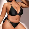 23 Sexy Solid Color Bikini Push Up Womens Plus Size Fat Woman