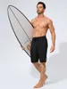 Męskie stroje kąpielowe G stopniowe mężczyźni krótkie spodnie pływające pnie puszki plażowe surfowanie krótkie krótkie suszenie lekkie wodoodporne UPF 50+ z kieszeniem na zamek p230506