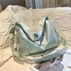 Borse da sera Borsa da donna Borsa da donna oversize riflettente al laser Stile pigro Shopping diagonale in tessuto di nylon Zaino da fitness e da viaggio