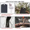Screwdrivers Portable Survival Chain Saw Chainsaws Emergency Camping Hiking Tool Pocket Hand Tools 65 Manganese Steel Outdoor Chain Saw