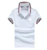 Designer Heren Basis Business Polos T-Shirt Fashion French Brand Heren T-shirt geborduurde arm Badge Letter Emblem Polo T-shirt Korte mouw