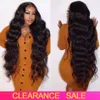 Hair pieces Body Wave Human Bundles With Closure Remy Brazilian 5x5x1 36 38 40 Inches Long Extension 230505