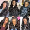 Perruques en dentelle Vague de corps Cheveux brésiliens Weave Bundles 28 30 32 pouces 100 Bundle humain Raw Remy Full True To Length Virgin 230505