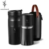 Mills Soulhand Portable Coffee Machine do izolowanego samochodem Mug Travel Mug Kawa Wyłóż puchar Americano Cafe z filtrem szlifierki